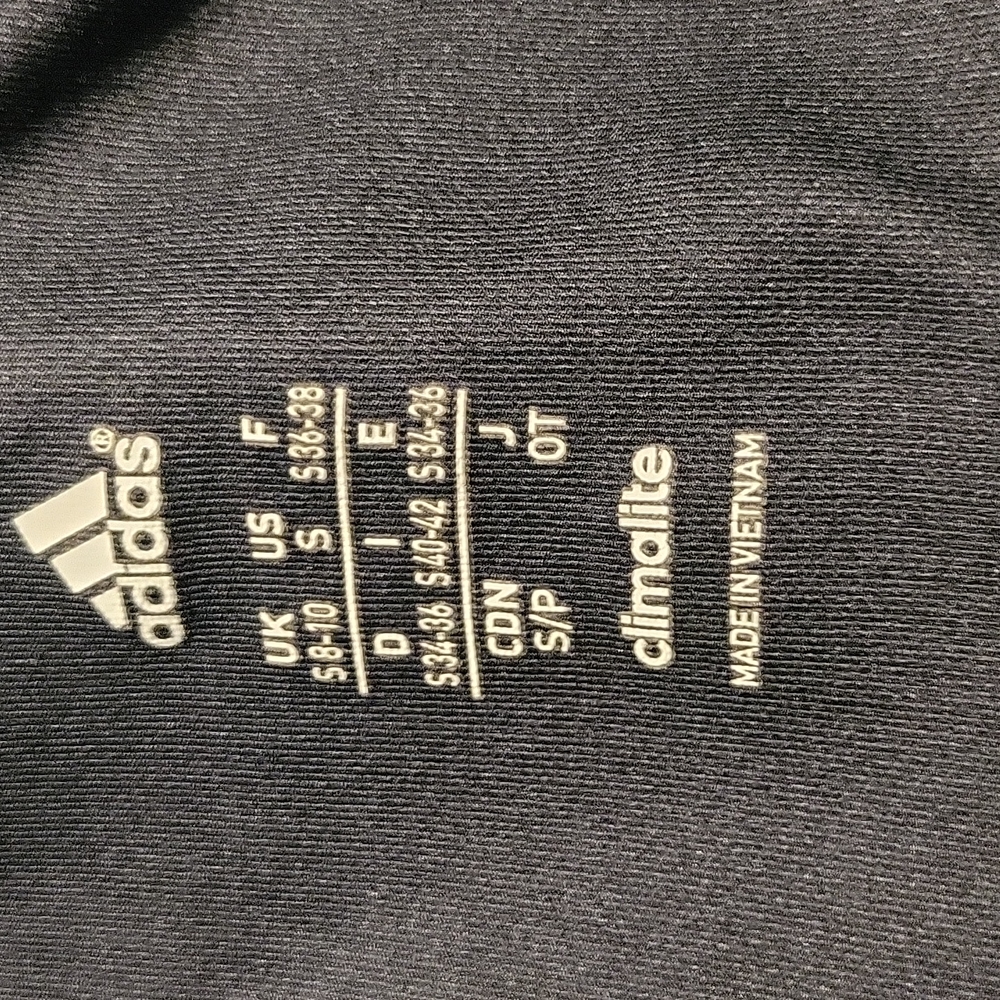Adidas Women's Long Sleeve Thumbholes Half-Zip Pullover Sweater Size S - Picture 13 of 13